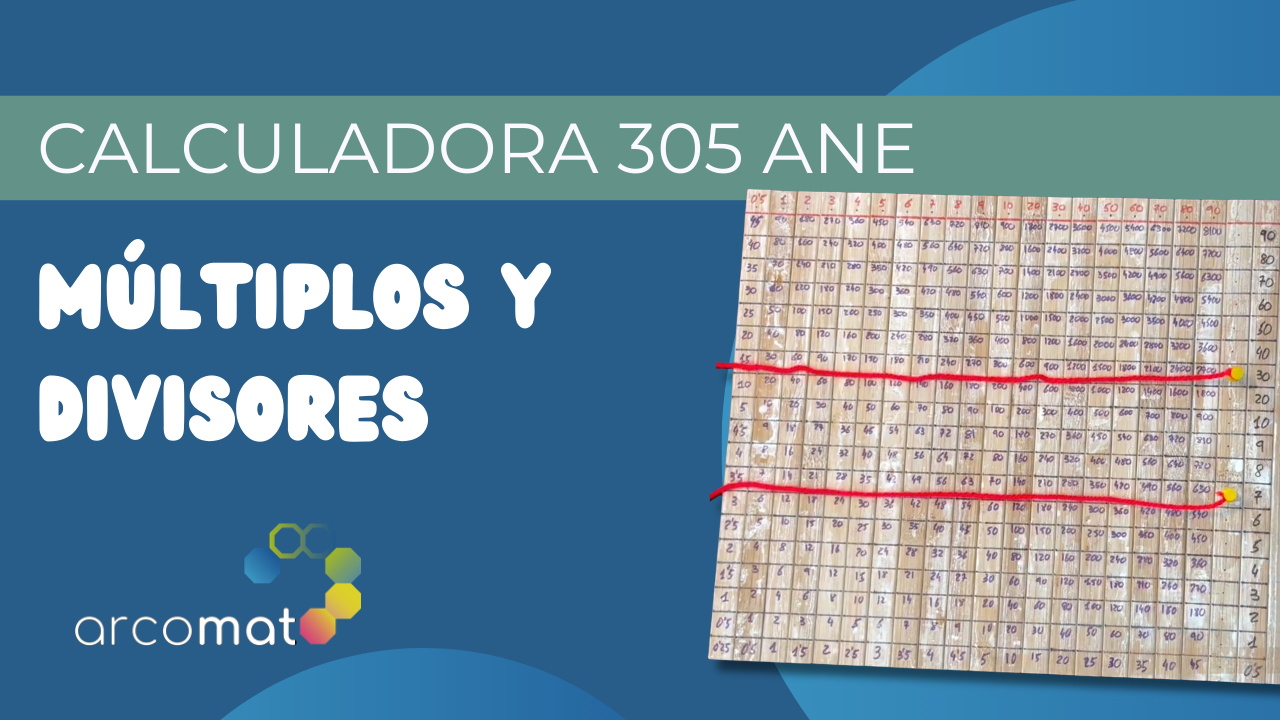 Lee más sobre el artículo Calculadora 305 ane (V): Múltiplos y divisores