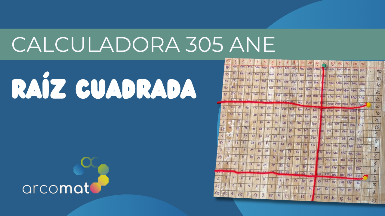 Lee más sobre el artículo Calculadora 305 ane (VI): Raíz cuadrada